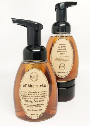 Of The Earth Foaming Face Wash - What.The.Soap.