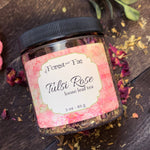 Tulsi Rose Herbal Tea - Hand Blended | Spiritual Awakening | Divination | Witch Tea | Rose Tea | Hedge Witch | Green Witch Tea | Organic Tea