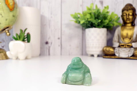 Green Aventurine Buddha - Green Aventurine - Mini Buddha