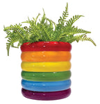 Stacked Rainbow Planter