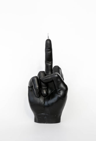 Black Hand Candle - Original F*ck Gesture