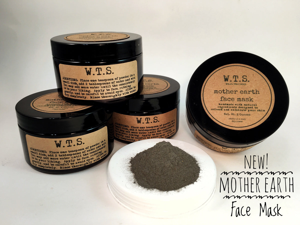 Mother Earth Face Mask & Scrub – What.The.Soap.
