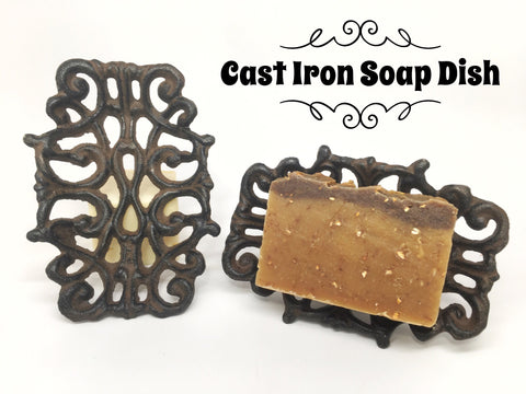 Cast Iron Soap Dish - What.The.Soap.