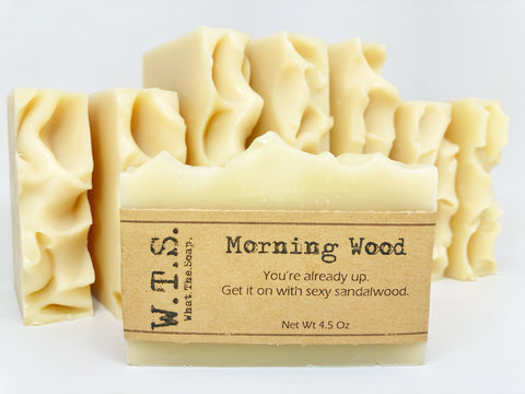 Morning Wood (Sandalwood) - What.The.Soap.