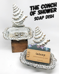 The Conch of Shower Soap Dish - What.The.Soap.
