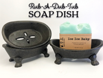 Rub-A-Dub Tub Cast Iron Soap Dish - What.The.Soap.