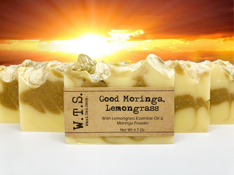 Good Moringa, Lemongrass - What.The.Soap.