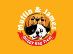 Muffin & James Dog Treat Bags - Peanut Butter Banana - What.The.Soap.