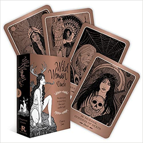 Wild Woman Oracle: Awaken Your True, Free and Soulful Self (44 cards with gilded edges and 144-page book)